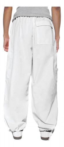 Pantalones K Cargo Para Hombre, Color Liso, Pierna Recta, Ex