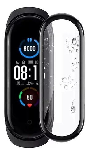  Vidrio Templado Curvo Full Para Xiaomi Mi Band 4 5 6 Smart