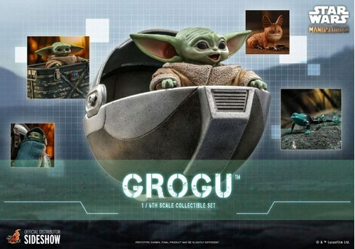 Estatua Star Wars Grogu Hot Toys