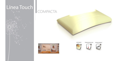 Imagen 4 de 5 de Almohada Nativa Touch Compacta Large 70