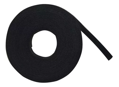 Velcro doble cara color negro de 3/4 x 22.86 m VEL2C34X25N, Marca