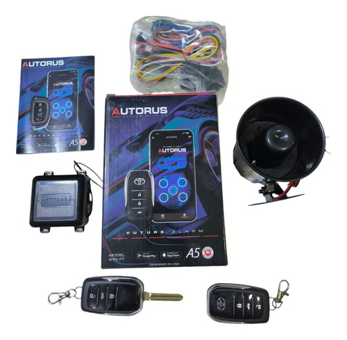 Alarma Con Llave Flip Toyota Con Aplicativo Bluetooth
