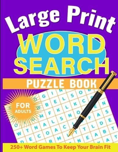 Libro: Large Print Word Search Puzzle Book:  Seek And Find: