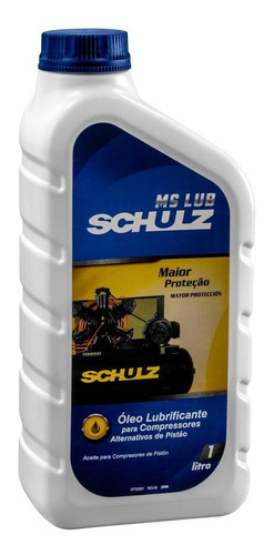 Óleo Lubrificantes Para Compressor Ms Lub 1 Litro - Schulz