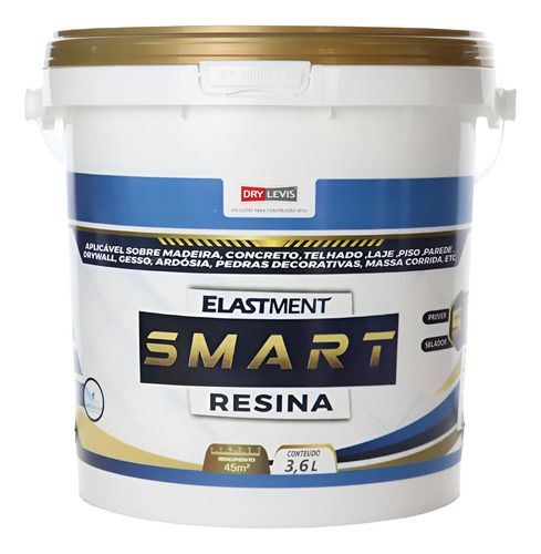 Elastment Smart Resina Semi Brilho 3,6l