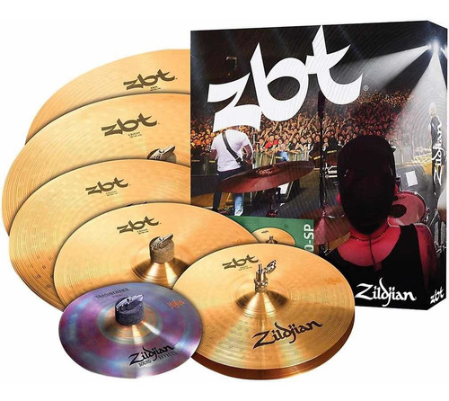 Set De Platillos Zildjian Zbtp390-a 14 H.h 16 Cr. 20 R. 18cr