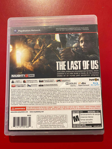 The Last Of Us Ps3 Oldskull Games (Usado)