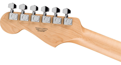 Fender Std Strat Lrl Wpg 3ts 0266240500 Cor marrom Material da escala Laurel Orientação à mão direita