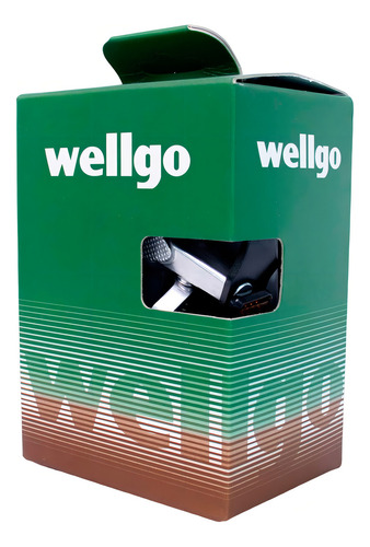 Pedal Clip Plataforma Wellgo C002 + Tacos Mtb 9/16