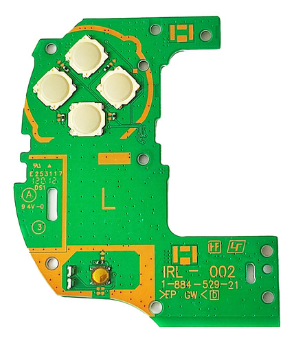 Placa Lateral L R Para Ps Vita Fat 10xx 3g / Wifi (1 Unid)