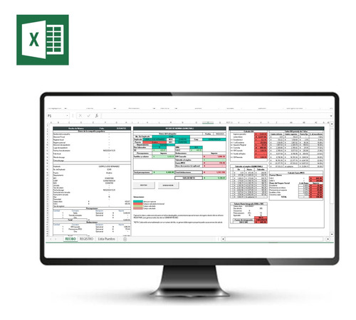 Control De Nómina (plantilla Excel)