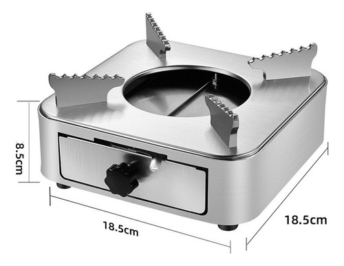 Estufa De Camping, Estufas De Propano Portátiles, Plateadas