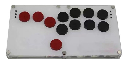 Juego De Mando De Combate Arcade Con Botones Completos Slim