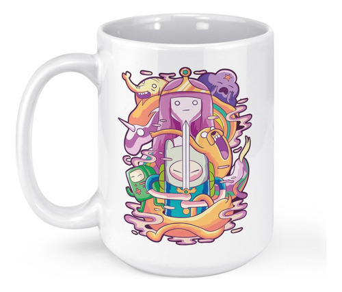 Taza Mug Grande Hora De Aventura