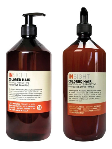 Insight Colored Hair Protective Shampoo & Acond 900ml Color