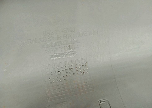 Acabamento Interno Traseiro Direito Do Civic (Usado)