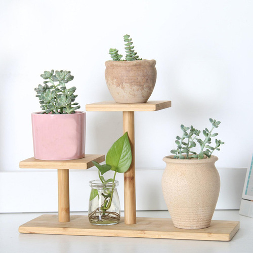 Soporte Pequeño Para En Maceta, Soporte Para De Madera
