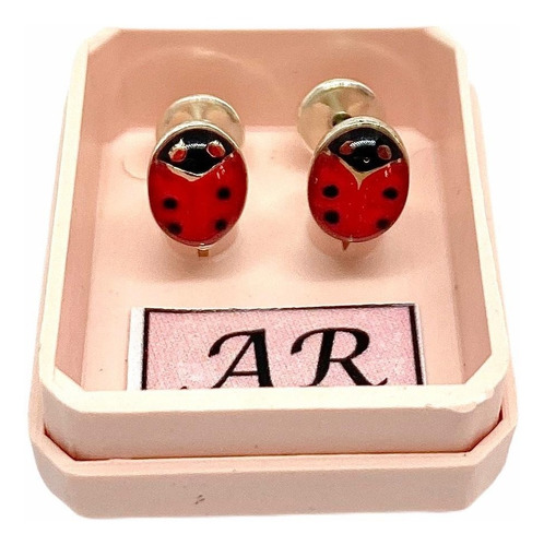 Aros Abridores De Plata 925 Mod Ab15 Vaquita Liniers