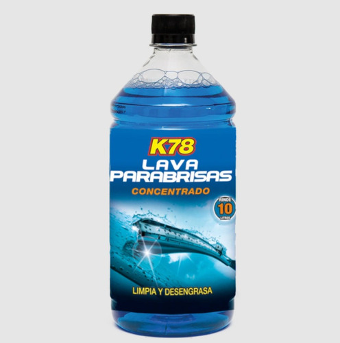 Liquido Limpia Parabrisas K78 1lt  Rinde 10 Litros Sapito