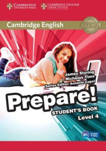 Prepare! 4 - Sb-styring, James-cambridge Univ.press