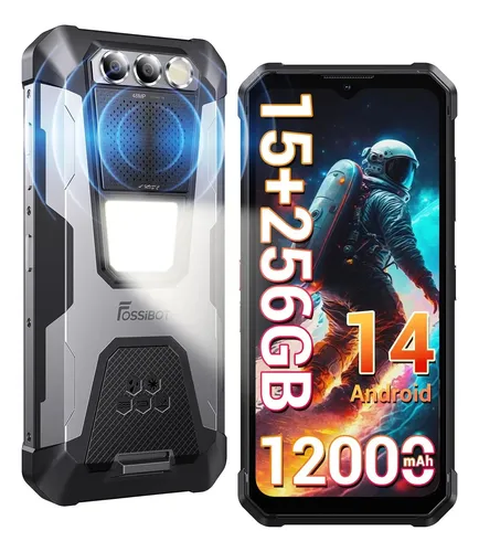 Fossibot F106 Dual Sim 256 Gb Negro 8 Gb Ram