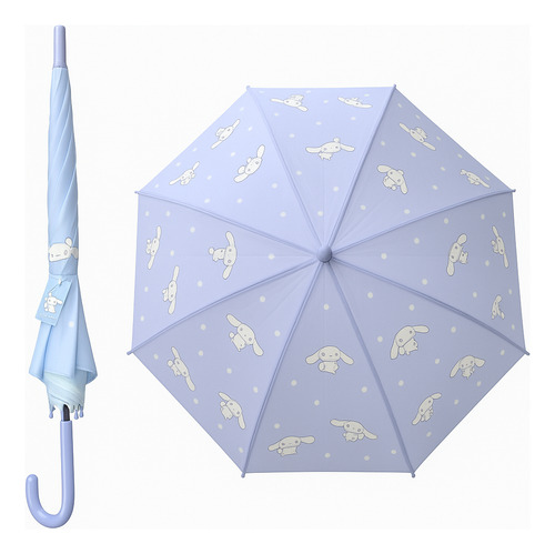 Paraguas Linea Sanrio Largo Cute Kuromi Cod S001 Cinnamoroll Celeste