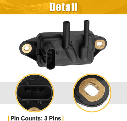 Sensor De Presión De Válvula Egr P/ford F-150 Focus Escape