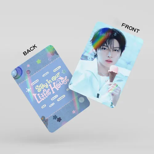Straykids Stay In Our Little House Coluna Holográfica, Sjq