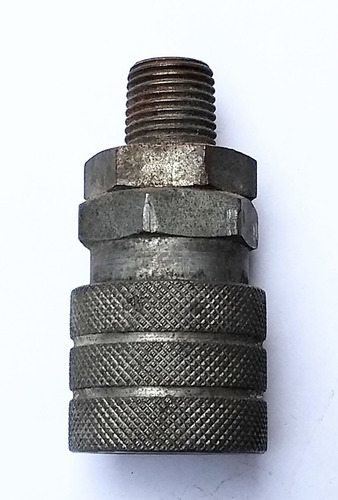 Acople Rápido Hembra De 1/2 Rosca Macho Para Compresores. (Usado)