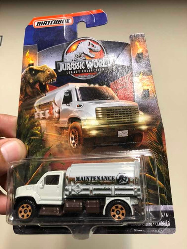 Matchbox Jurassic Park / World Mbx Camión Cisterna Doestoys