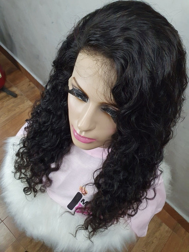 Lace Front Cacho Solto Livre Cabelo Humano Marcela H007
