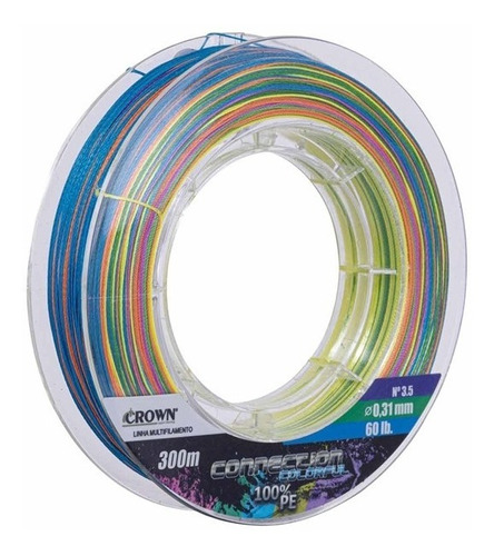 Linha Multi Connection Colorful 9x Crown 0,20mm 300m