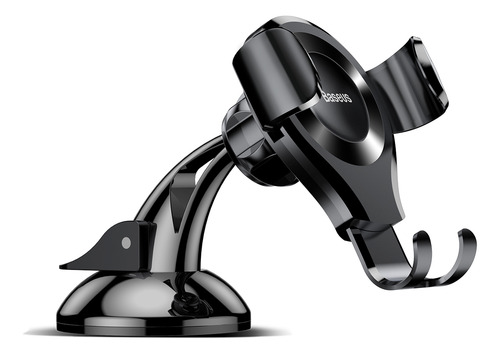 Suporte de celular Sopapa Adjustable Auto Gravity Baseus Oginal, cor preta