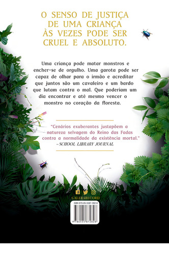 O Canto Mais Escuro Da Floresta, De Black, Holly. Editorial Galera Record, Tapa Mole, Edición 2021-12-06 00:00:00 En Português