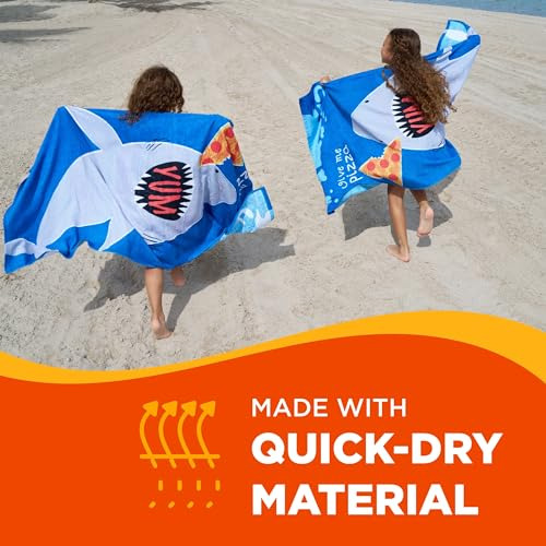 Toallas De Playa Estampadas Para Niños 100% Algodón Paquete