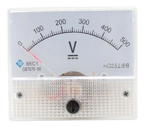 2 X 85c1 Medidor De Panel Analógico Voltímetro Voltímetro