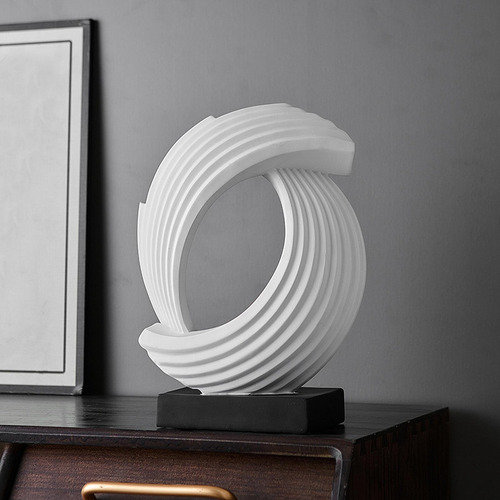Estatua Abstracta, Adorno De Mesa, Centro De Mesa, Obra De