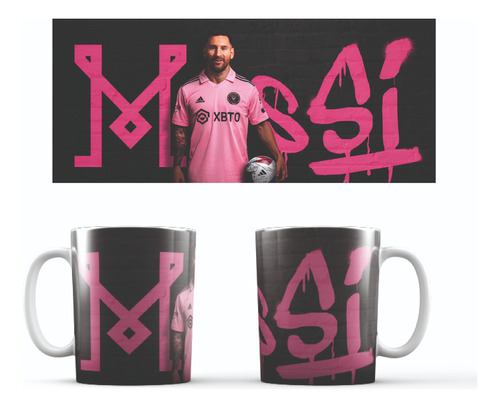 Mug Pocillo Taza 11 Oz Messi Cristiano Ronaldo Futbol 