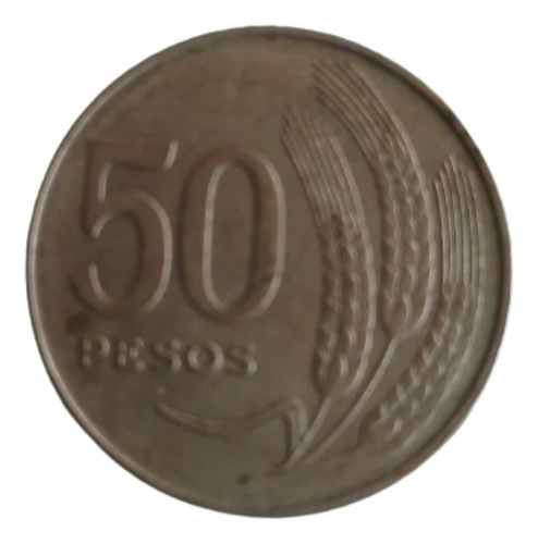 Moneda Uruguay 50 Pesos 1970 Sku0009