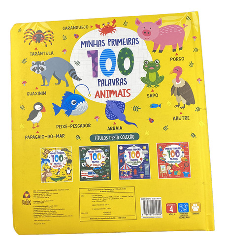 Coleção Minhas Primeiras 100 Palavras - Animais