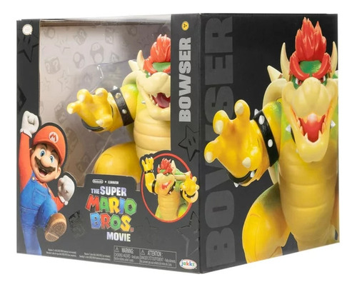  Bowser Efecto De Fuego Por La Boca. Super Mario Bros.