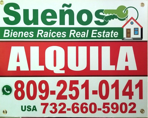 Sueños Bienes Raíces Real Estate, Alquila Casas Y Apartamentos En Gurabo, Santiago, Rep. Dom.