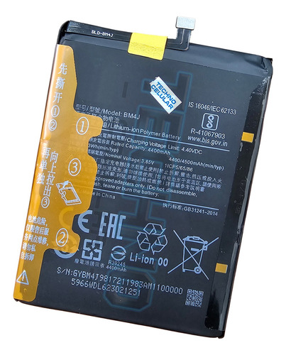 Bata Para Xiaomi Note 8 Pro Bm4j 4400mah