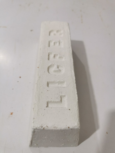 Imagen 3 de 3 de Pasta Para Abrillantar Metales Blanca Licfer Lf-03