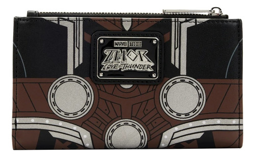Loungefly Marvel Thor L&t Flap Wallet Color Azul