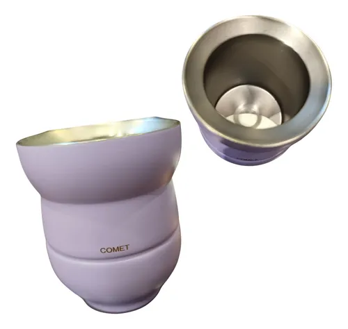 Mate Inox Colores Varios. Lila Lisa