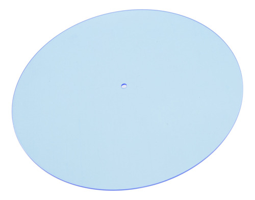 Tapete Giratório Record Platter Slipmat Transparente