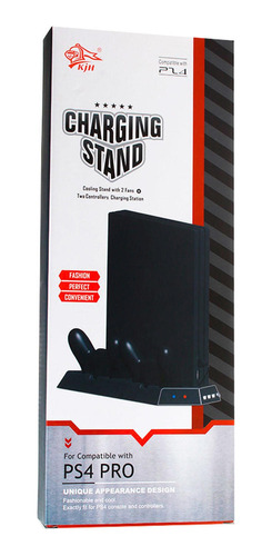 Charging Stand Cooling With 2 Fans Two Controllers Ps4