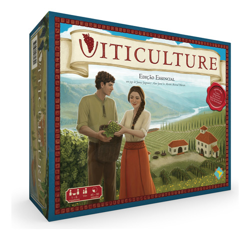 Viticulture Edicao Essencial - Jogo De Tabuleiro - Grok