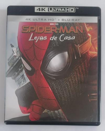 Spiderman Lejos De Casa | 4k Ultra Hd + Blu-ray Impecable